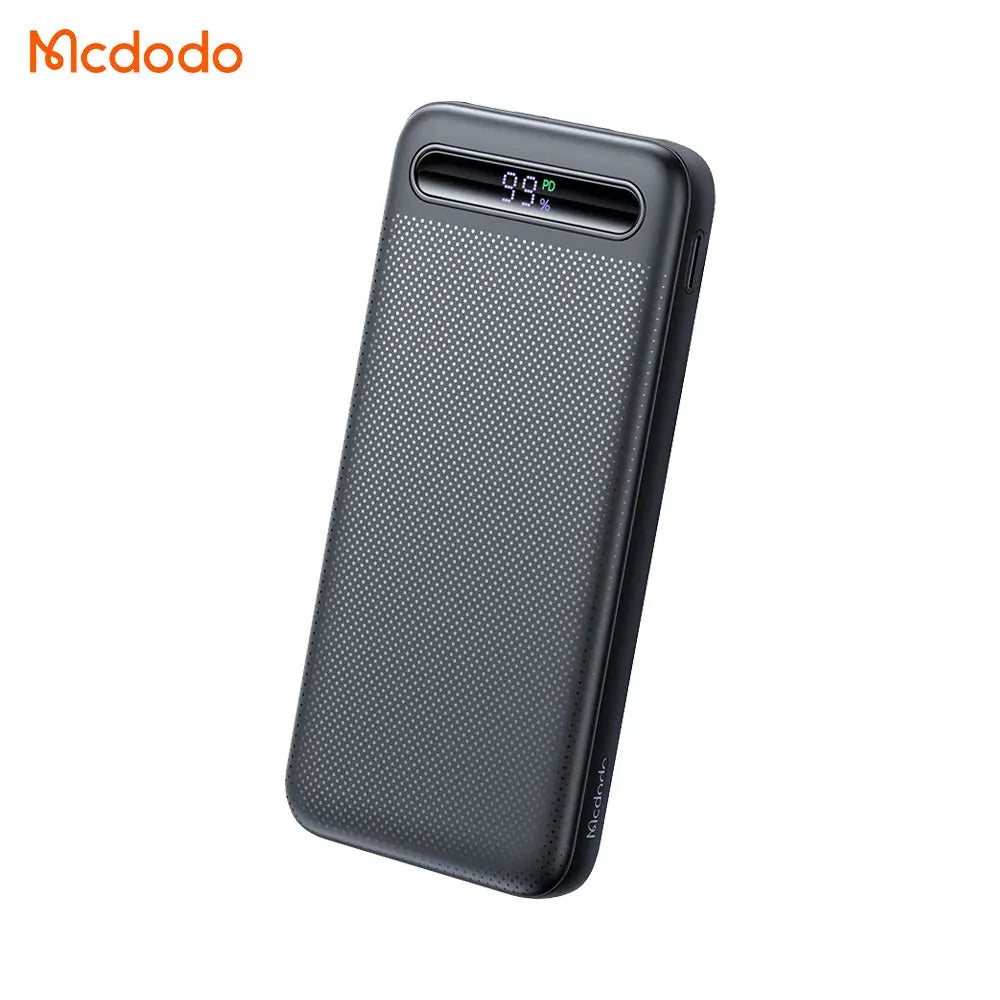 Batterie Externe Power Bank Mcdodo MC-3881 22.5W 10000mAh (avec Écran Digital) Noir