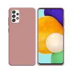 Coque Silicone Compatible pour Samsung Galaxy A52 5G A526, A52 4G A525 & A52s 5G A528 Rose