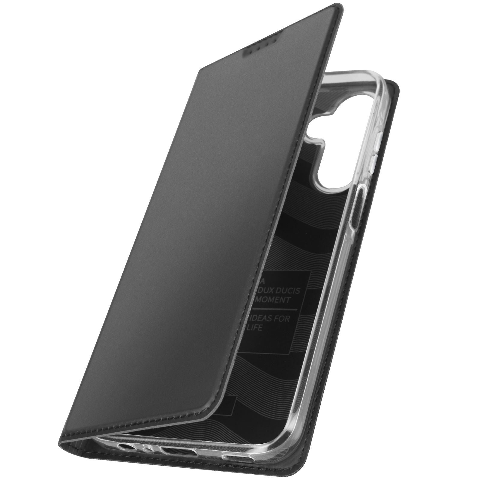 Étui pour Samsung Galaxy A24 4G Clapet Porte-carte Support Vidéo Dux Ducis Noir