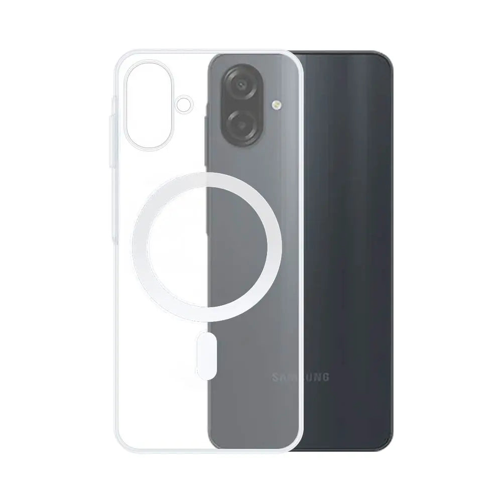 Coque Silicone MagSafe Compatible pour Samsung Galaxy A07 4G A075 Transparent