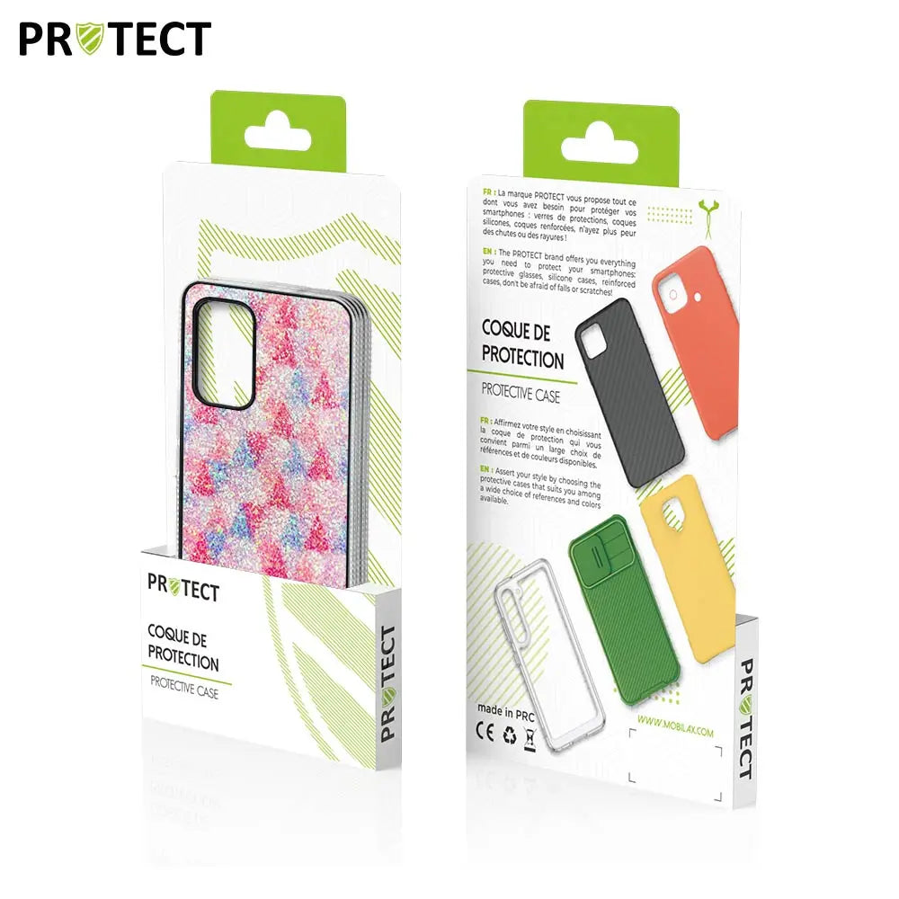 Coque de Protection ID045 PROTECT pour Samsung Galaxy A52 5G A526 & A52 4G A525 Rose