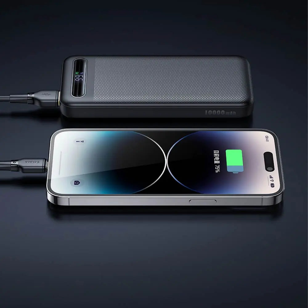 Batterie Externe Power Bank Mcdodo MC-3881 22.5W 10000mAh (avec Écran Digital) Noir