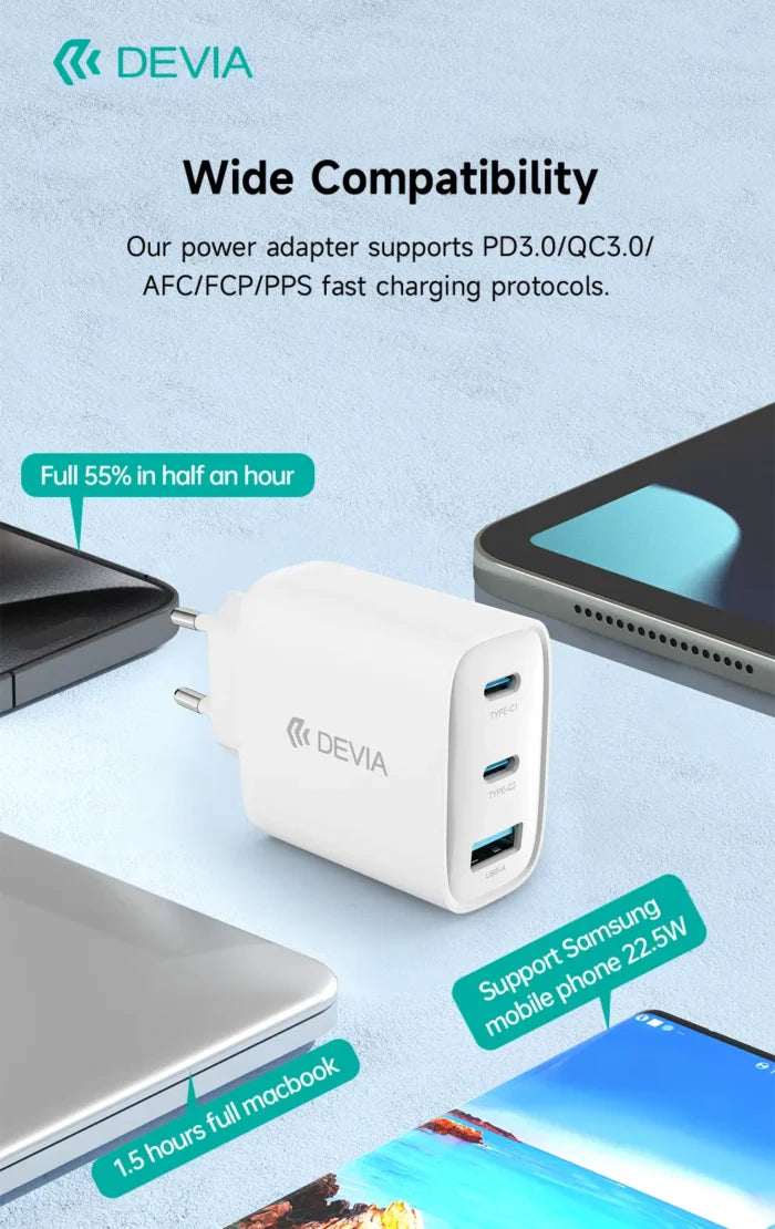 Extreme Speed Series PD 65W A+2C GaN Charger (EU)