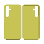 Coque Silicone Compatible pour Samsung Galaxy A16 5G A166 & A16 4G A165 Jaune