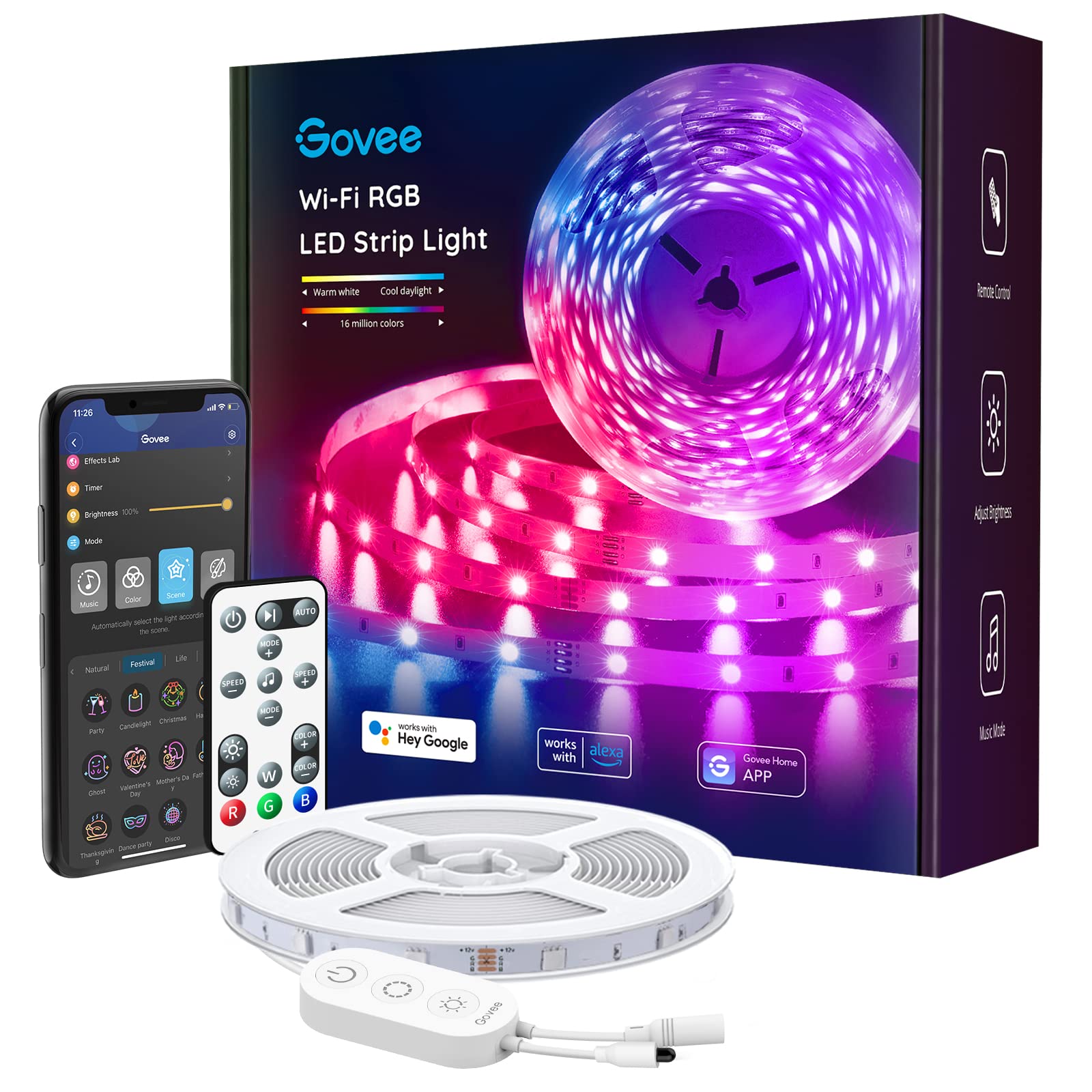 SMART BLUETOOTH LED STRIP LIGHTS 20M