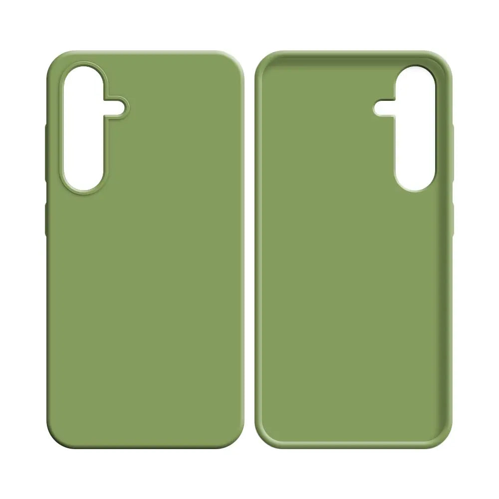 Coque Silicone Compatible pour Samsung Galaxy A16 5G A166 & A16 4G A165 Vert