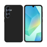 Coque Silicone Compatible pour Samsung Galaxy A16 5G A166 & A16 4G A165 Noir
