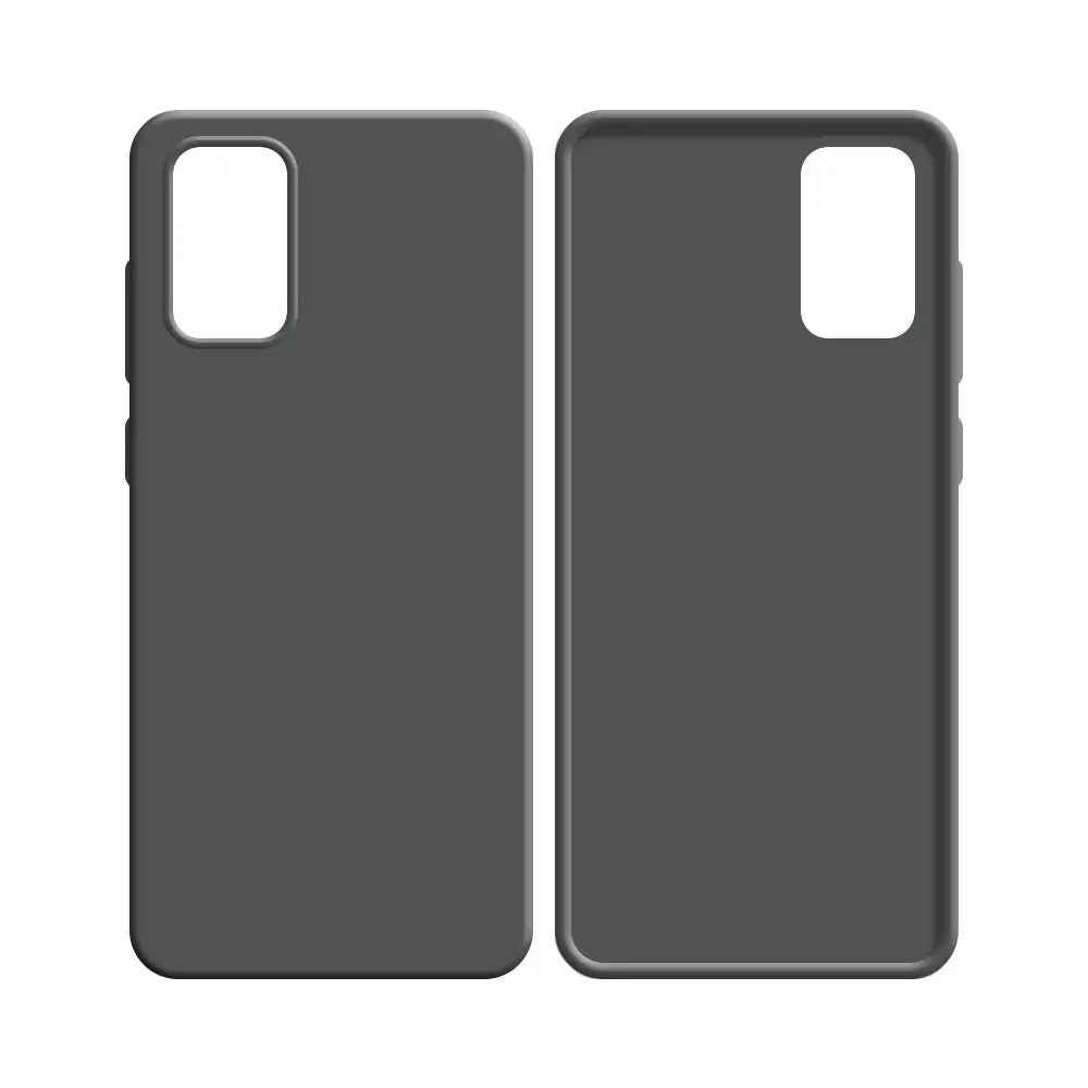 Coque Silicone Compatible pour Samsung Galaxy A52 5G A526, A52 4G A525 & A52s 5G A528 Gris