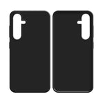 Coque Silicone Compatible pour Samsung Galaxy A24 4G A245 Noir