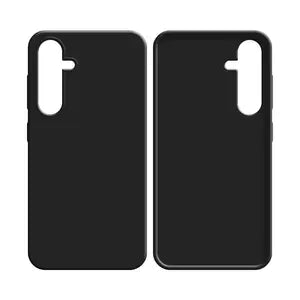 Coque Silicone Compatible pour Samsung Galaxy A16 5G A166 & A16 4G A165 Noir