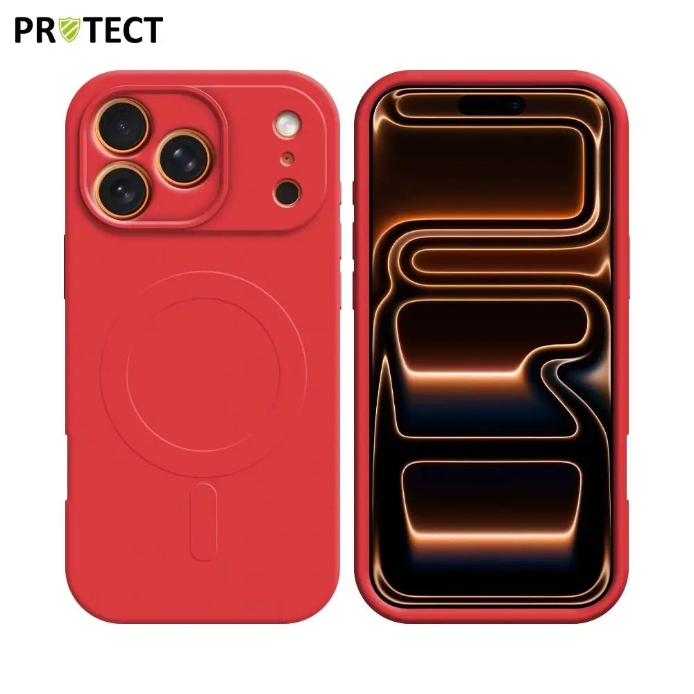 Coque de Protection IZ001 PROTECT pour Apple iPhone 17 Pro Max Rouge