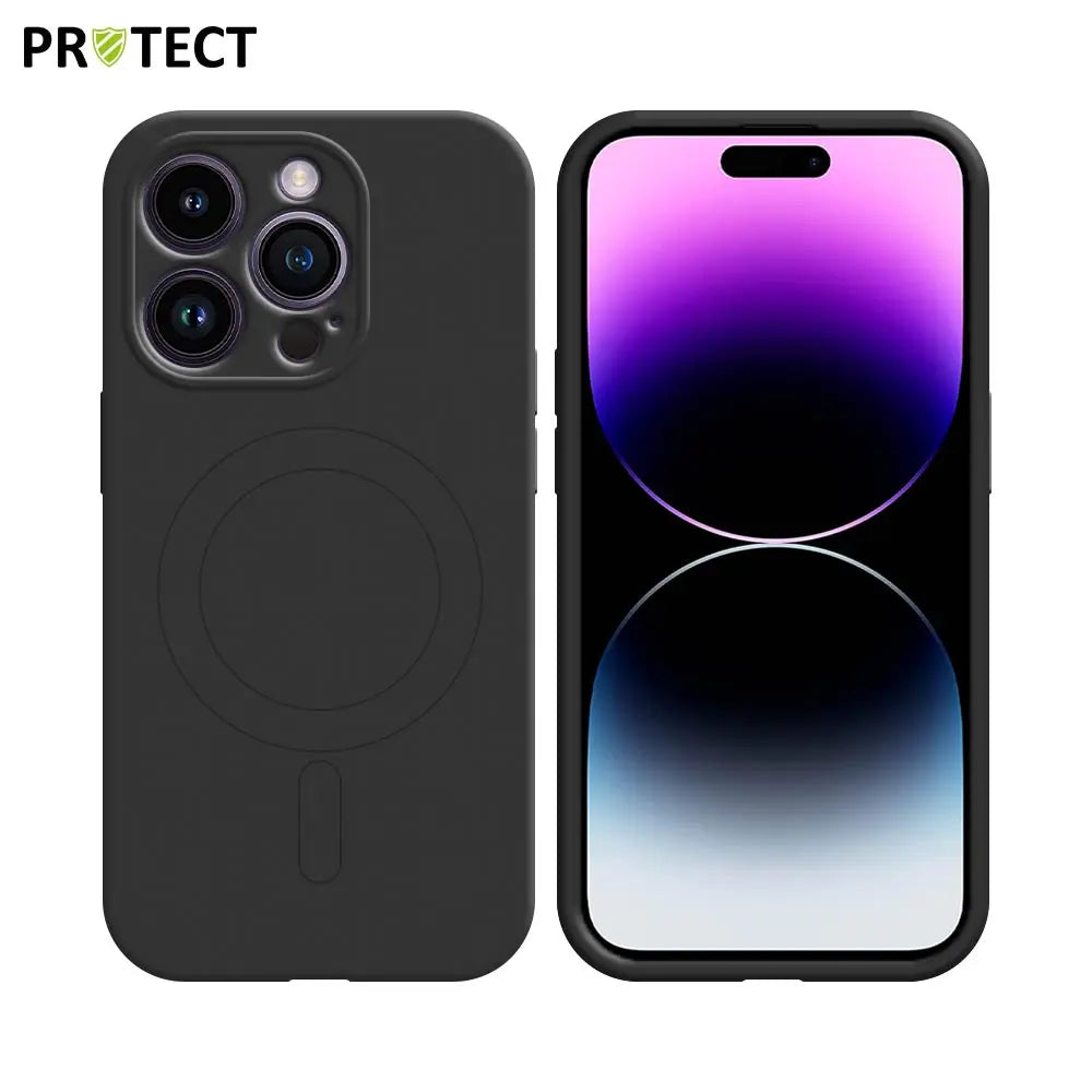 Coque de Protection IZ001 PROTECT pour Apple iPhone 14 Pro Max MagSafe Noir