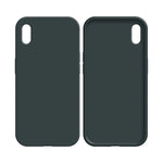 Coque Silicone Compatible pour Apple iPhone XR Noir