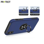 Coque de Protection IE013 PROTECT pour Apple iPhone XS Max Bleu