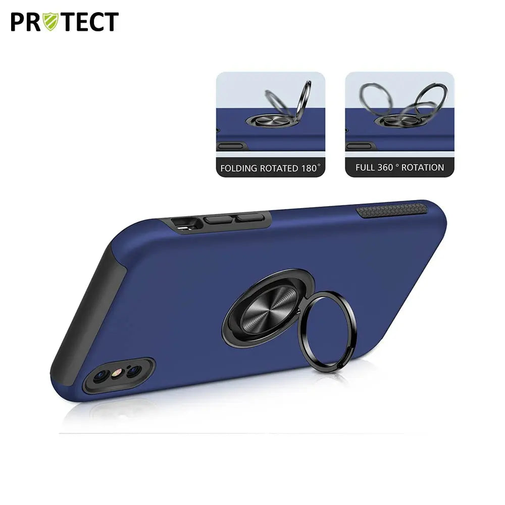 Coque de Protection IE013 PROTECT pour Apple iPhone XS Max Bleu