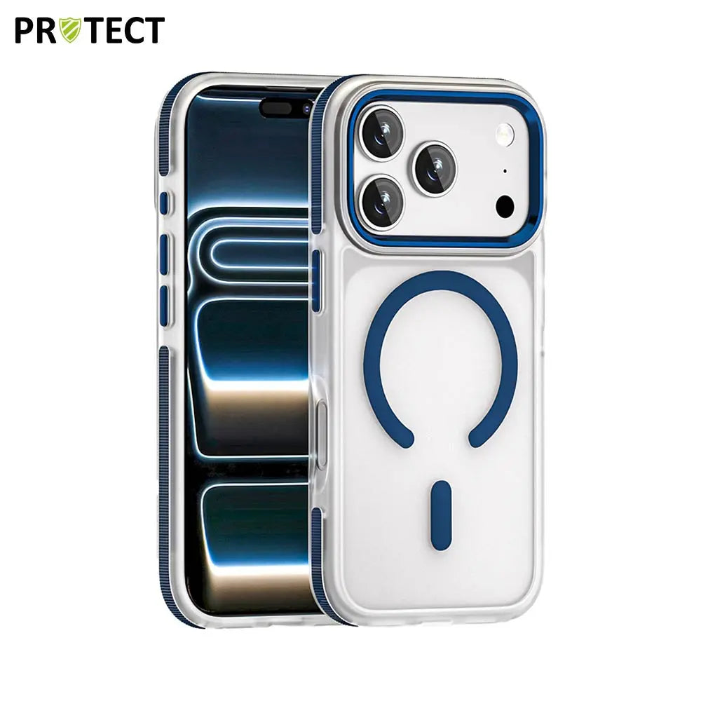 Coque de Protection MS01 MagSafe PROTECT pour Apple iPhone 17 Pro Bleu