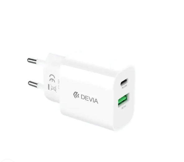 Chargeur DEVIA USB-C Smart Series PD &QC Quick Charger(EU ,20W,V2)
