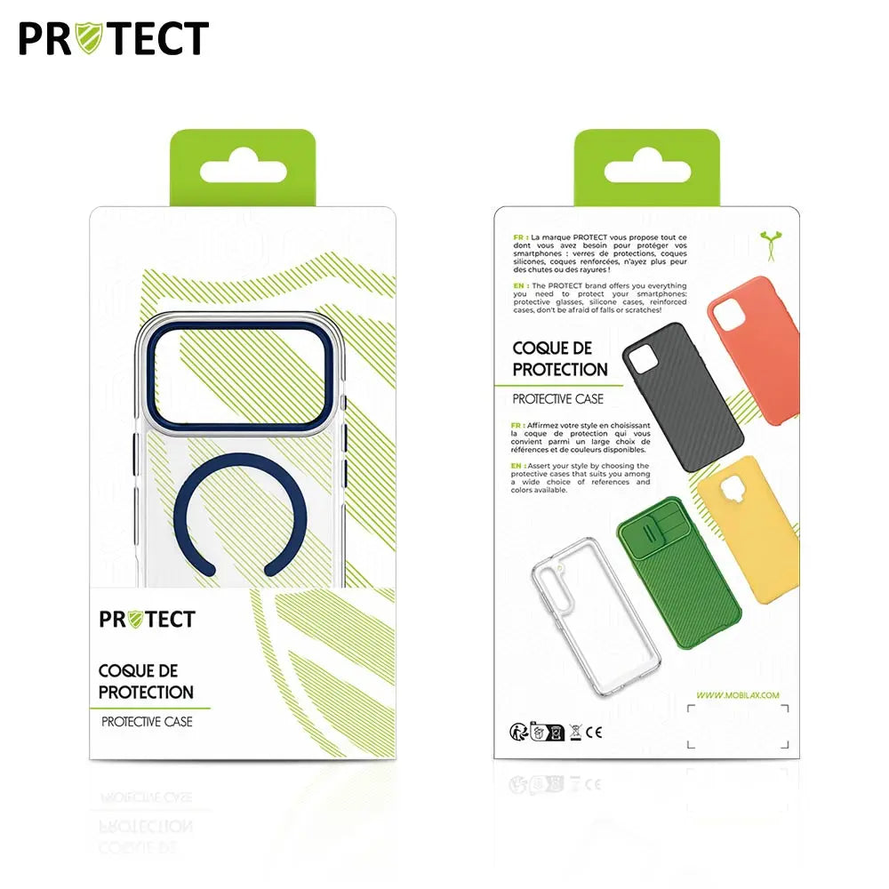 Coque de Protection MS01 MagSafe PROTECT pour Apple iPhone 17 Pro Bleu