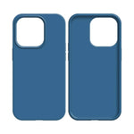 Coque Silicone Compatible pour Apple iPhone 12 Mini Bleu Marine