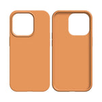 Coque Silicone Compatible pour Apple iPhone 12 & 12 Pro Corail
