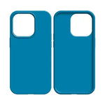 Coque Silicone Compatible pour Apple iPhone 14 Pro Bleu Ciel