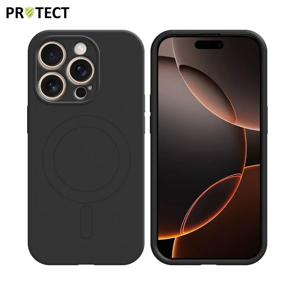 Coque de Protection IZ001 PROTECT pour Apple iPhone 16 Pro Max MagSafe Noir