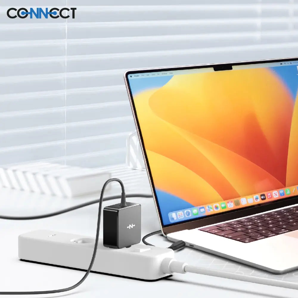 Chargeur PC CONNECT USB-C MC-CP65WC01 65W Noir