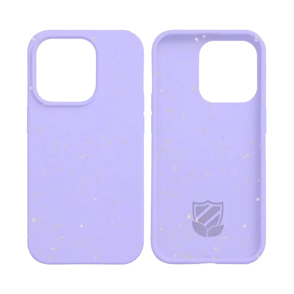 Coque Bambou Biodégradable PROTECT pour Apple iPhone 14 Violet Clair