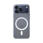 Coque Silicone MagSafe Compatible pour Apple iPhone 17 Pro Max Transparent