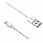 Câble USB / Lightning - Devia Smart Series - 5V 2.1A 1M - Blanc