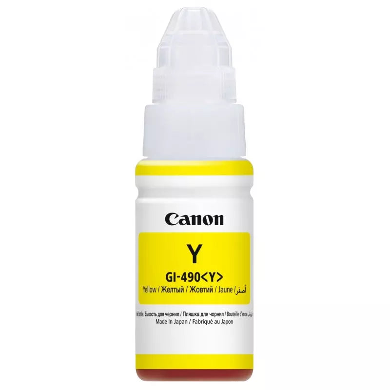 Cartouche d'encre CANON GI-490Y Jaune